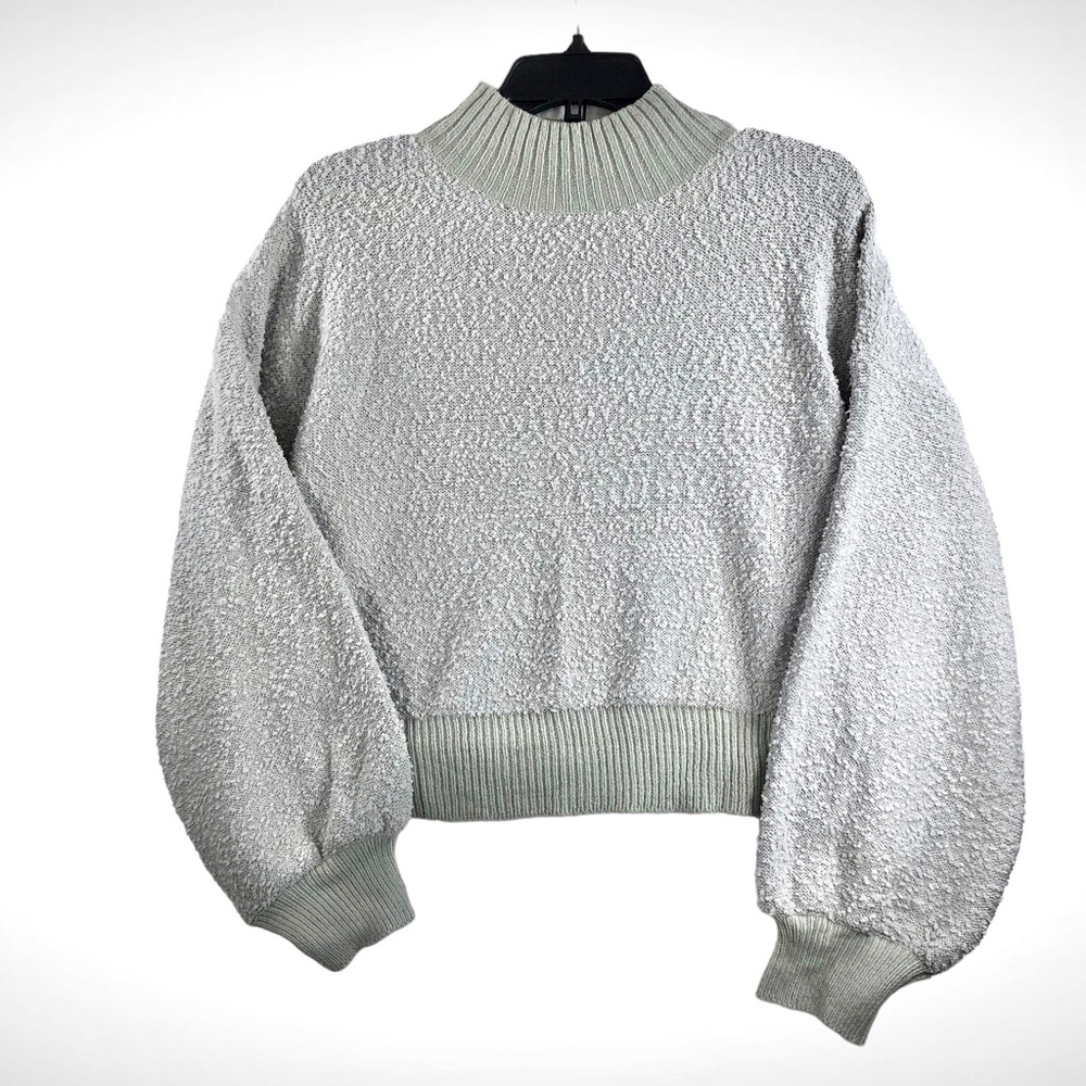 Debut Light Mint Knit Sweater Women's Size L